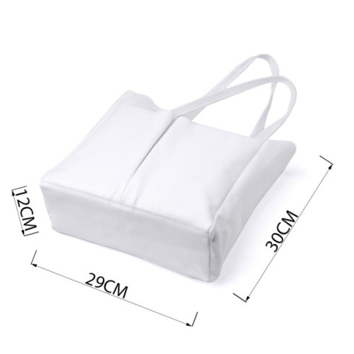 Сумка Shvigel Шоппер з натуральної шкіри Біла (22844)