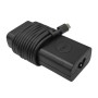 Блок живлення до ноутбуку Dell 65W USB-C AC Adapter with Power Cord - Europe (450-BFFL)