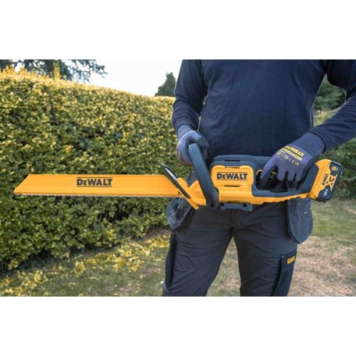 Кущоріз DeWALT акумуляторний, 18V, ніж 55 см, до 19 мм, 5Ah (DCMHT562P1)