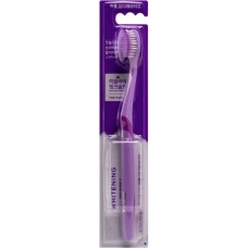 Зубна щітка LG Bamboosalt HPS Whitening The Purple Toothbrush Середньої жорсткості Фіолетова (8809949163812)