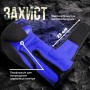 Боксерські рукавички PowerPlay 3086 Matt Challenger Чорно-Сині 14 унцій (PP_3086_14oz_Bl/Navy)