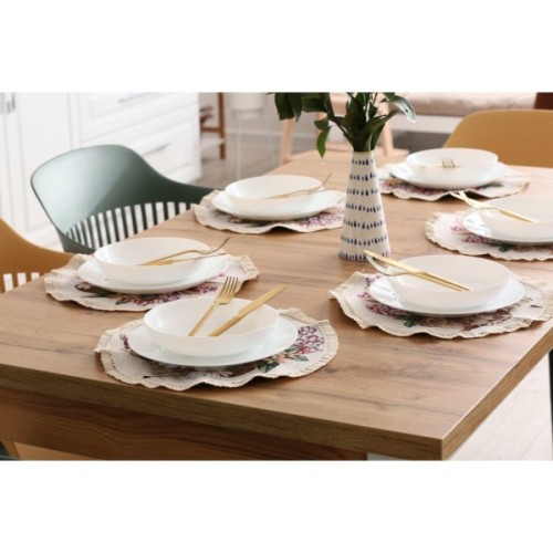 Серветка на стіл Прованс гобеленова кругла Alicia D-35 (026073)