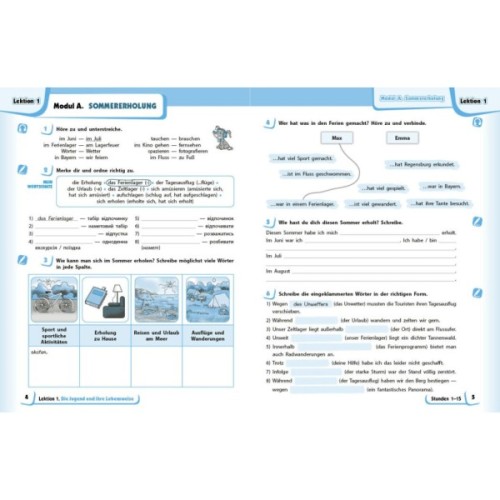 Робочий зошит НУШ Німецька мова. 8(8) клас. "Deutsch mit Trffel!" - Г.В. Гоголєва Ранок (9786170998996)