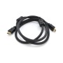 Кабель мультимедійний HDMI M to HDMI M 1.5m V1.4 4K black Ritar (HDMI(M)/(M)V1.4-1.5m-348P)