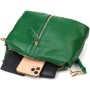 Сумка Vintage Через плече із натуральної шкіри Зелена (22097)