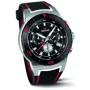 Наручний годинник Seculus 4488.2.503 black, ss tr-ipb red, silicon black red