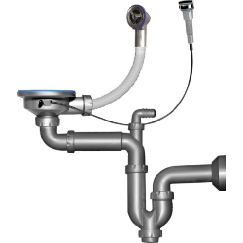 Мийка кухонна GRANADO MURCIA gris