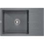 Мийка кухонна GRANADO NAVIA grafito з сифоном (775*495mm.) (gr3809)
