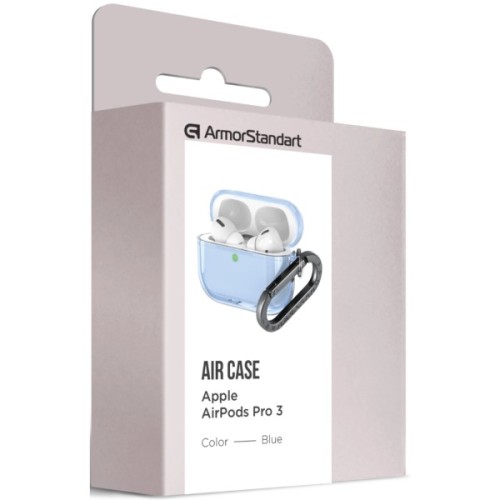 Чохол для навушників Armorstandart Air для Apple Airpods Pro 3 Blue (ARM88304) (ARM88304)