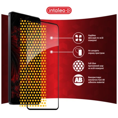 Скло захисне Intaleo Full Glue Realme C75 Black (1283126608186)