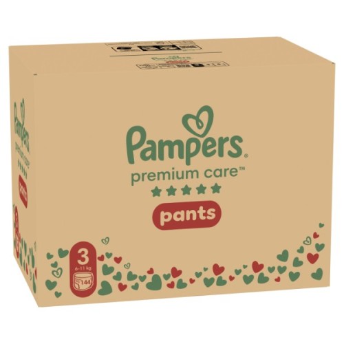 Підгузки Pampers Premium Care Pants Midi Розмір 3 (6-11 кг) 144 шт (8006540490891)