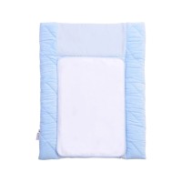 Пеленальний матрацик Верес Velour Medium blue 50х70 см (429.05)