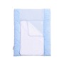 Пеленальний матрацик Верес Velour Medium blue 50х70 см (429.05)