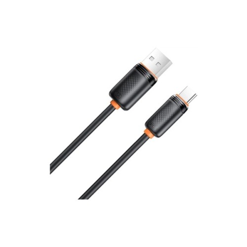 Дата кабель USB 2.0 AM to USB-C 2.0m 3A black XO (NB302-AC-2.black)