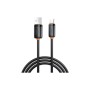 Дата кабель USB 2.0 AM to USB-C 2.0m 3A black XO (NB302-AC-2.black)