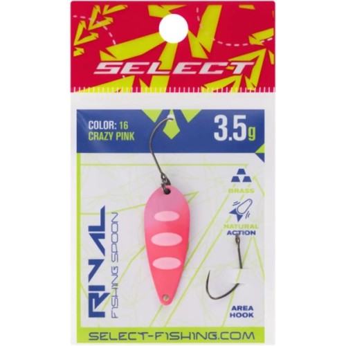 Блешня Select Rival 3.5g 34mm 16 Crazy Pink (1870.80.32)