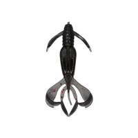 Силікон рибальський Harpoon ТЕП Crazy Flapper 1.5" 002 Графіт 13шт (7407000008426)