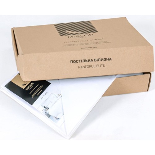 Постільна білизна MirSon Бязь Ranforce Elite 17-0328 Montenegro 175х210 (2200004669953)