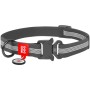 Нашийник для тварин WAUDOG Waterproof металева пряжка-фастекс XXL Ш 40 мм Д 46-70 см сірий (261711)