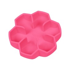 Універсальний посуд для тварин WAUDOG Silicone миска для повільного харчування 750 мл рожева (23547)