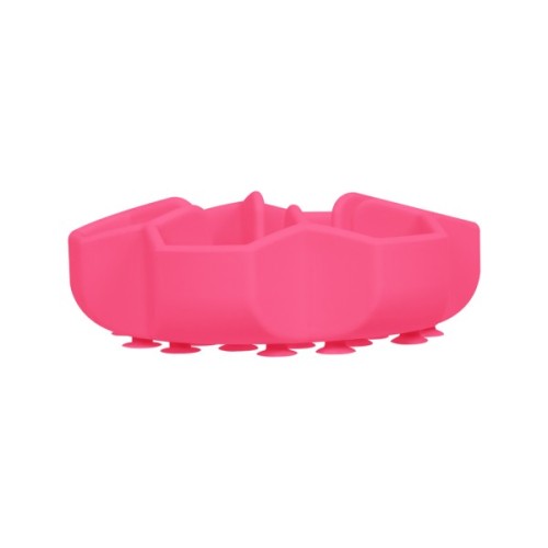 Універсальний посуд для тварин WAUDOG Silicone миска для повільного харчування 750 мл рожева (23547)