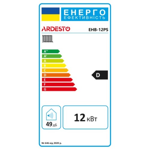 Котел Ardesto EHB-12PS