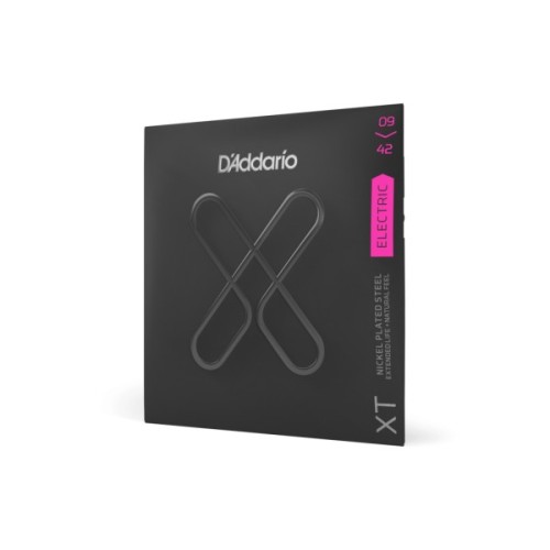 Струни для гітари D'Addario XT Electric Nickel Plated Steel Super Light (09-42) (XTE0942)