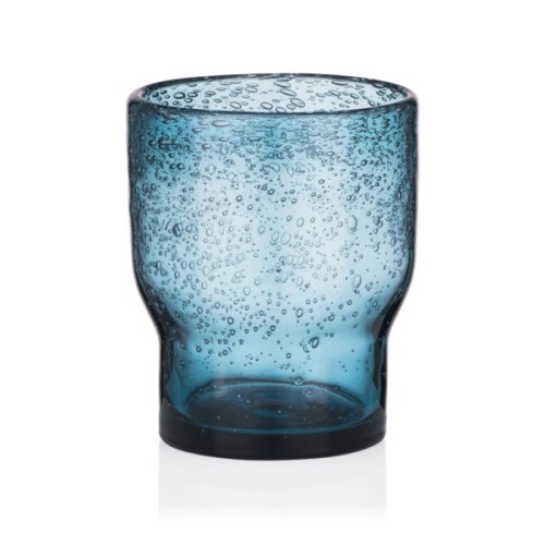 Набір склянок Ardesto Bubble 300мл, 2шт, скло, синій (AR2630BL)