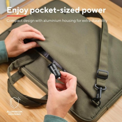 Зарядний пристрій Trust USB-C PD25W + USB QC12W 37W Black (25197_TRUST)