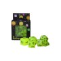 Набір кубиків для настільних ігор Games 7 Days Glow in the dark 7 Dice Set - Yellow (g7dglow01)