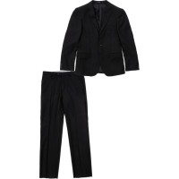 Піджак дитячий Herdal зі штанами шкільний (251-2-158B-black)