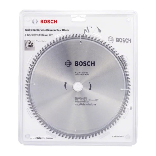 Диск пильний Bosch пиляльний Eco for Aluminium 305x30-96T (2.608.644.396)