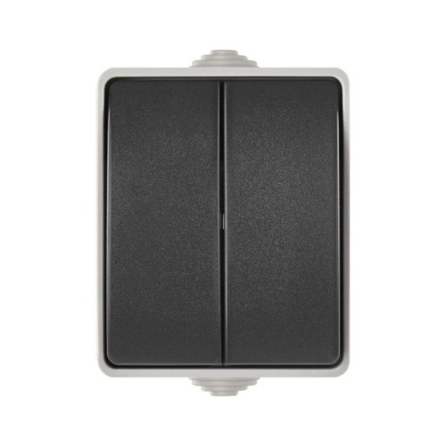 Вимикач EMOS C.5 IP54 подвійний (A1398.1)