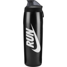 Пляшка для води Nike REFUEL BOTTLE LOCKING LID 32 OZ N.101.5233.069.32 чорний, білий 946 мл (197774013678)