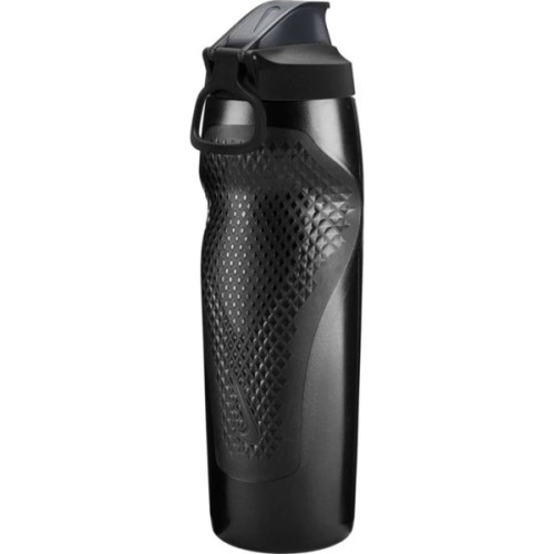 Пляшка для води Nike REFUEL BOTTLE LOCKING LID 32 OZ N.101.5233.069.32 чорний, білий 946 мл (197774013678)