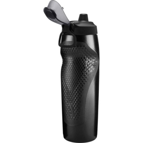 Пляшка для води Nike REFUEL BOTTLE LOCKING LID 32 OZ N.101.5233.069.32 чорний, білий 946 мл (197774013678)