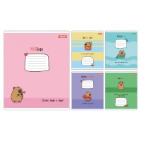 Зошит 1 вересня Happy Capybara А5 12 аркушів клітинка (768153)