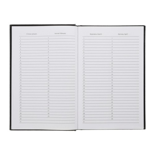 Тижневик Buromax недатований AIRY, A5, червоний (BM.20731-05)