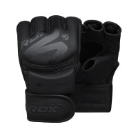 Рукавички для MMA RDX F15 Noir Matte Black L (GGR-F15MB-L)