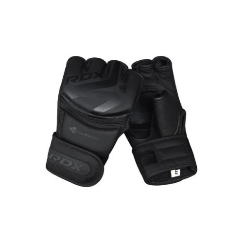 Рукавички для MMA RDX F15 Noir Matte Black L (GGR-F15MB-L)