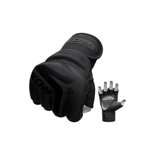 Рукавички для MMA RDX F15 Noir Matte Black L (GGR-F15MB-L)