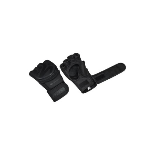 Рукавички для MMA RDX F15 Noir Matte Black L (GGR-F15MB-L)