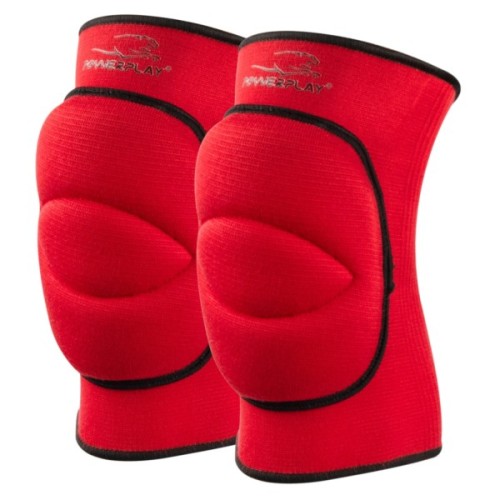 Фіксатор коліна PowerPlay PP-8000 Elastic Knee Support червоні L (PP-8000_Red_L)