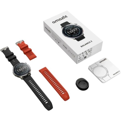 Смарт-годинник Amazfit Balance 2 Чорний W2430GL1N (1167420)