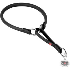 Нашийник для тварин WAUDOG Soft з QR паспортом, круглий, Ш 13 мм Д 61-70 см чорний (75351)