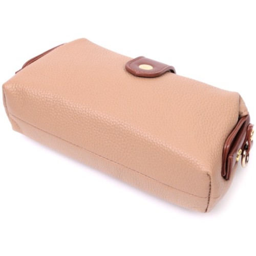 Сумка Vintage З натуральної шкіри Бежева (22423)