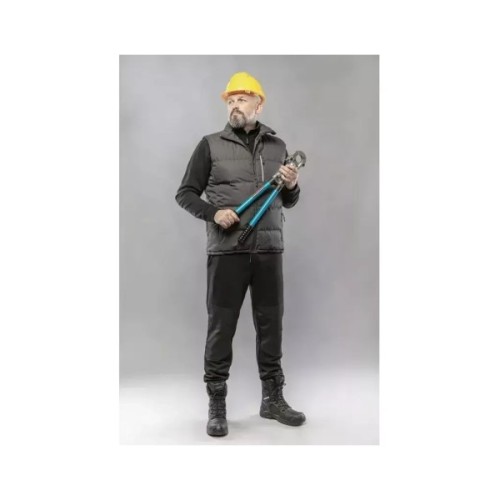 Куртка робоча Hoegert BREND HT5K438-3XL 65% бавовна/35% поліестер чорна, 3XL (58) (HT5K438-3XL)