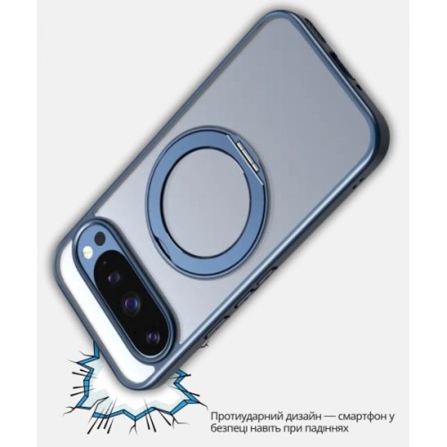 Чохол до мобільного телефона BeCover Aura Fold Google Pixel 9 / 9 Pro / 10 / 10 Pro Blue (714135)