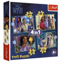 Пазл Trefl Wish Мрії збуваються 4 in 1 (35, 48, 54, 70) елемента (5900511346497)