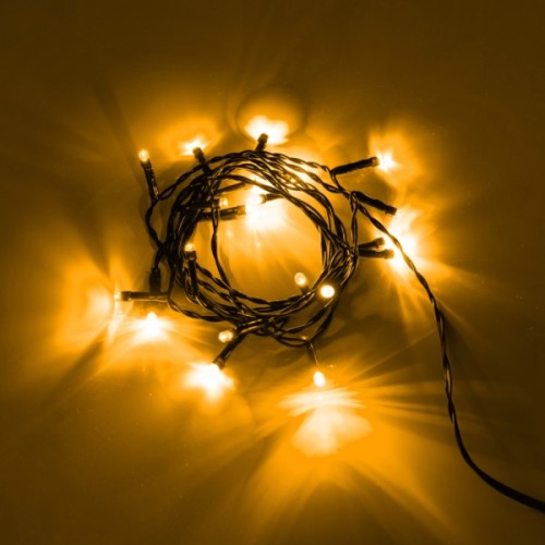 Гірлянда YES! Fun Вулична 41 LED Тепло-біла 2.8 м Статична Таймер На батарейках (975061)